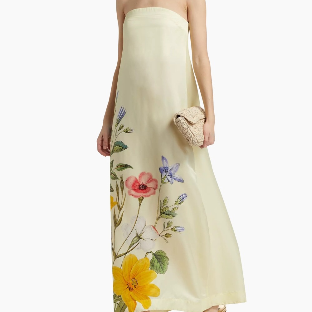 ASTON STUDIO | Antiquity Lucie Strapless Fit & Flare Maxi Dress